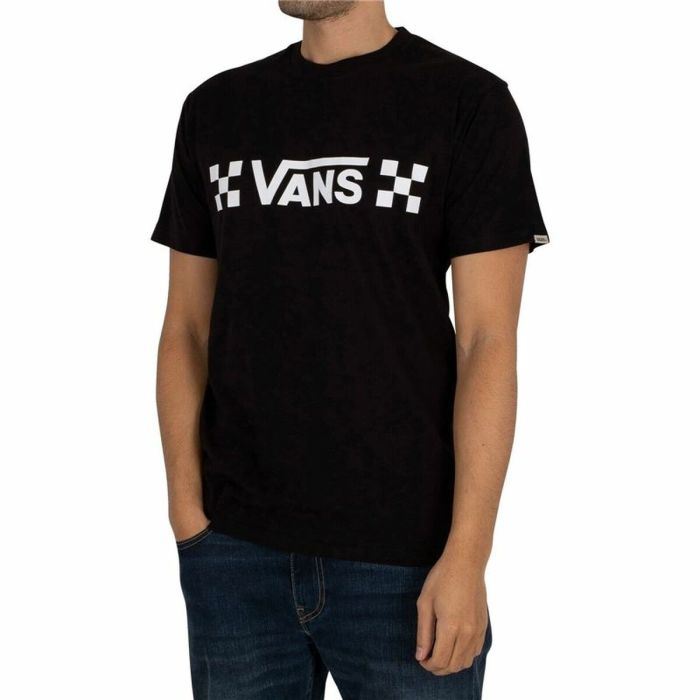 Camiseta de Manga Corta Hombre Vans Drop V Che-b Negro 2