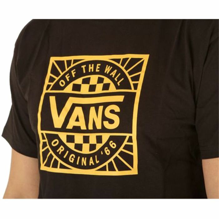 Camiseta de Manga Corta Hombre Vans Original B-B Negro 1