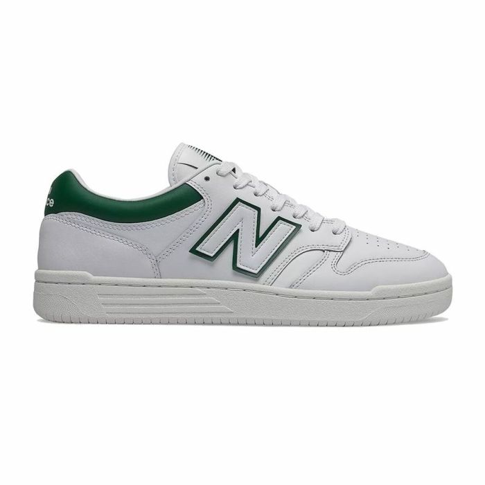 Zapatillas Deportivas Hombre New Balance 480 Verde Blanco 4