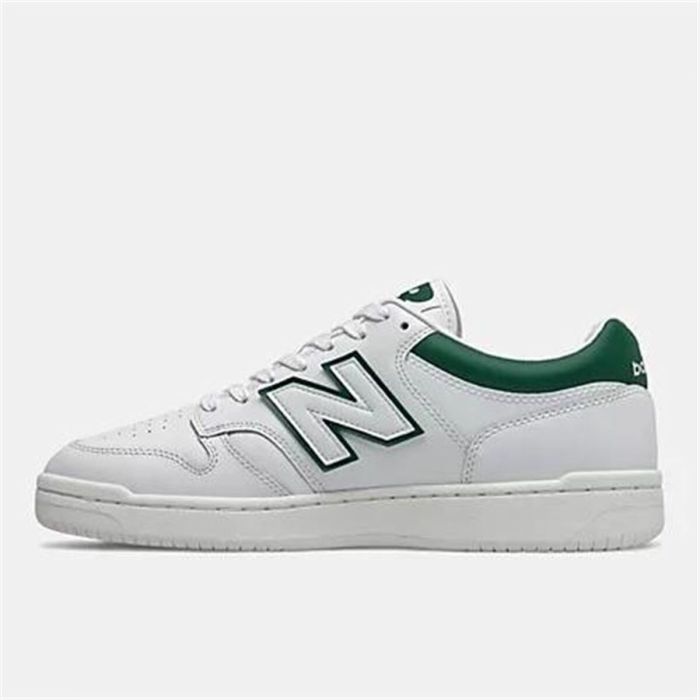 Zapatillas Deportivas Hombre New Balance 480 Verde Blanco 3