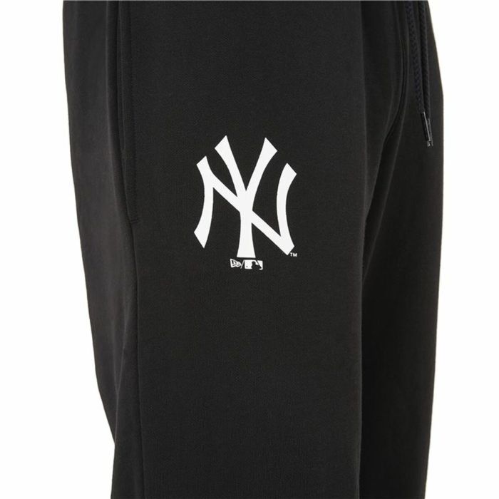 Pantalón Largo Deportivo New Era Team Logo New York Yankees Negro 3