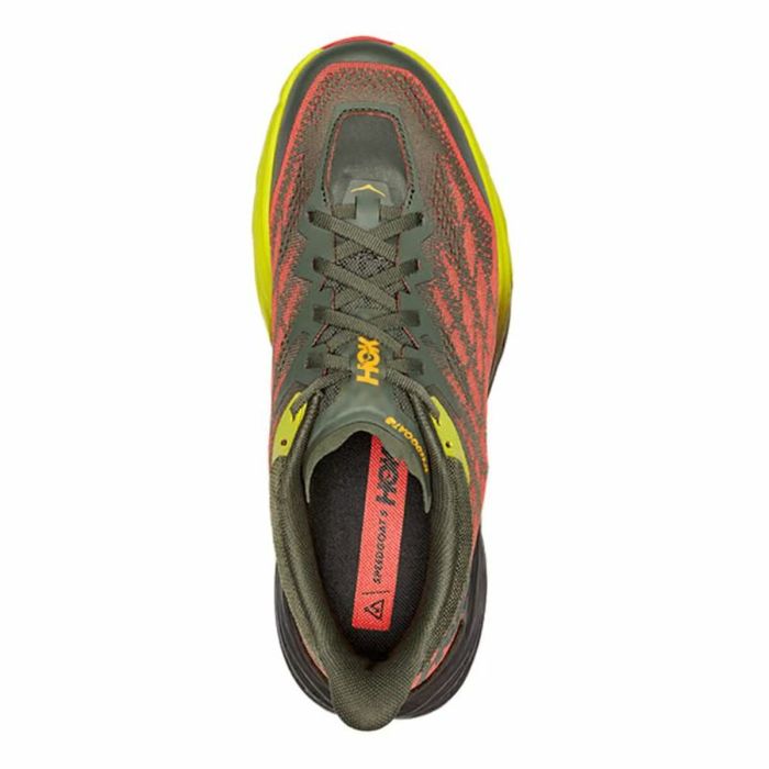 Zapatillas de Running para Adultos HOKA SpeedGoat 5 Rojo Negro Hombre 3