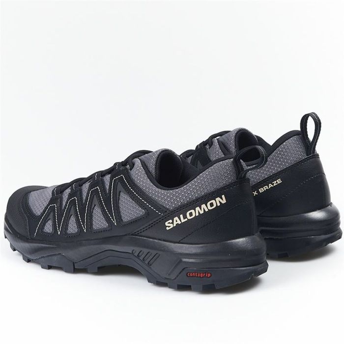 Zapatillas Deportivas Salomon X Braze Montaña Negro Hombre 1