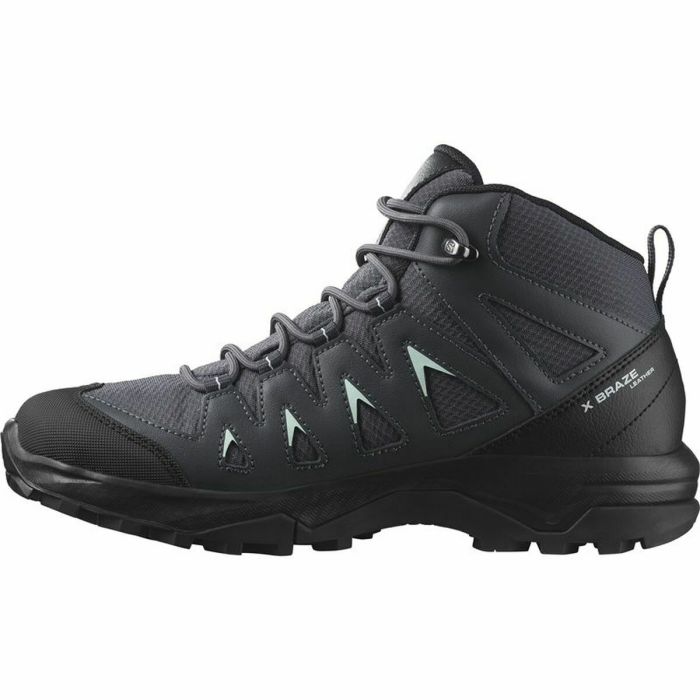 Botas de Montaña Salomon X Braze Mid Gore-Tex Mujer Negro 7