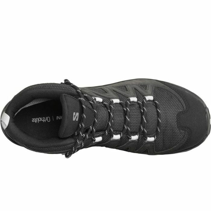 Botas de Montaña Salomon X Ward Leather Mid Gore-Tex Negro 2