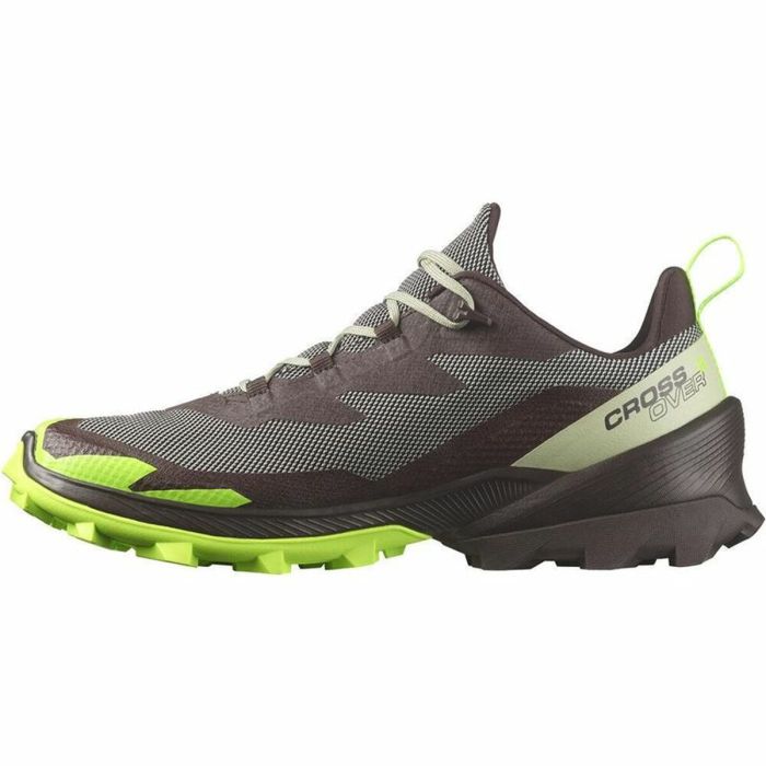 Zapatillas Deportivas Hombre Salomon Cross Over 2 Gore-Tex Verde limón 4