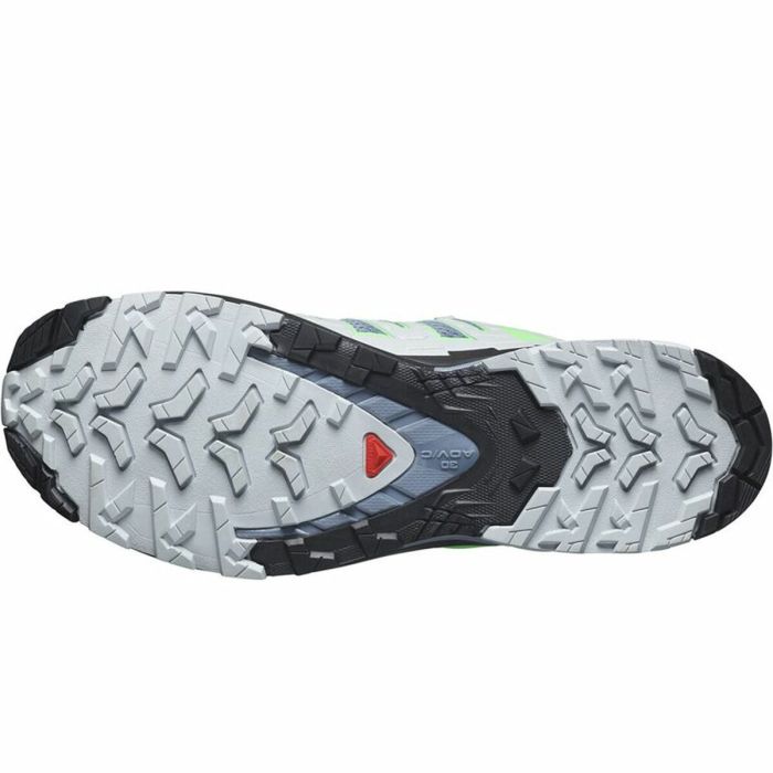 Zapatillas de Running para Adultos Salomon XA Pro 3D V9 Flint Stone Verde limón 4