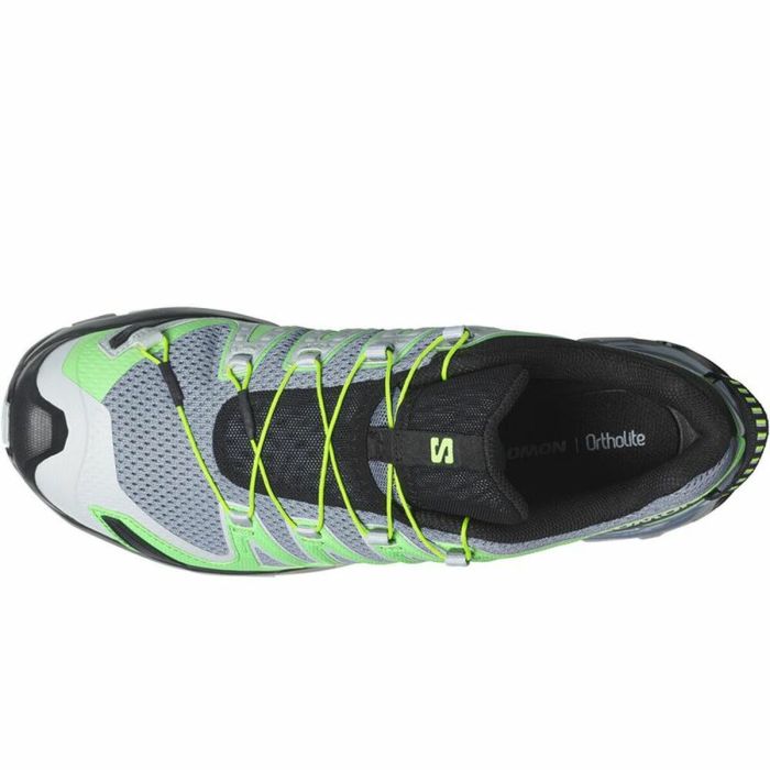 Zapatillas de Running para Adultos Salomon XA Pro 3D V9 Flint Stone Verde limón 3