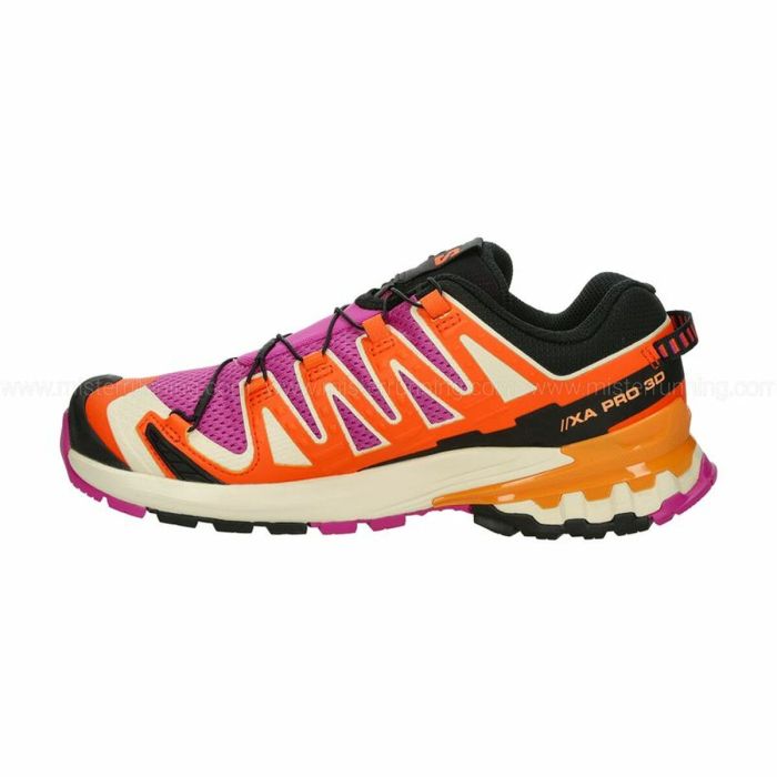Zapatillas de Running para Adultos Salomon Xa Pro 3D V9 Naranja Rosa 5