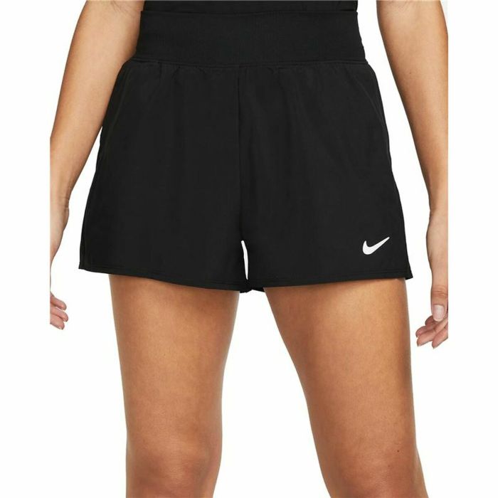 Pantalones Cortos Deportivos para Mujer Nike NikeCourt Victory Negro