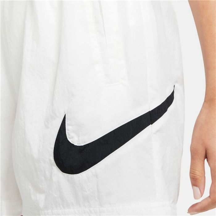 Pantalones Cortos Deportivos para Mujer Nike Sportswear Essential Blanco 1
