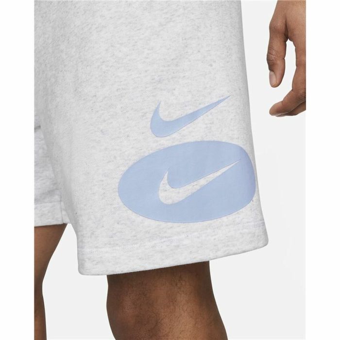 Pantalones Cortos Deportivos para Hombre Nike Sportswear Swoosh League Gris 3