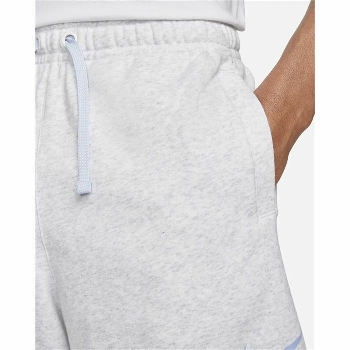 Pantalones Cortos Deportivos para Hombre Nike Sportswear Swoosh League Gris 1