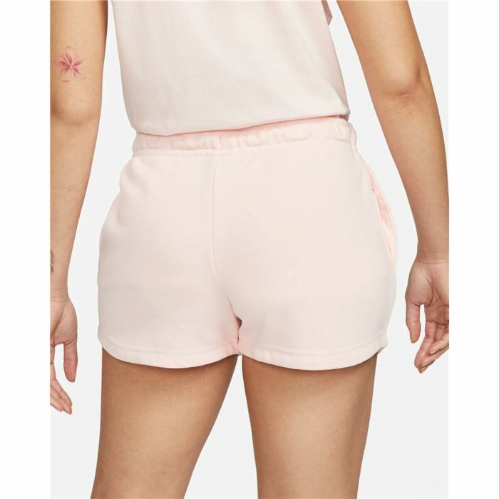Pantalones Cortos Deportivos para Mujer Nike Essential Rosa 2