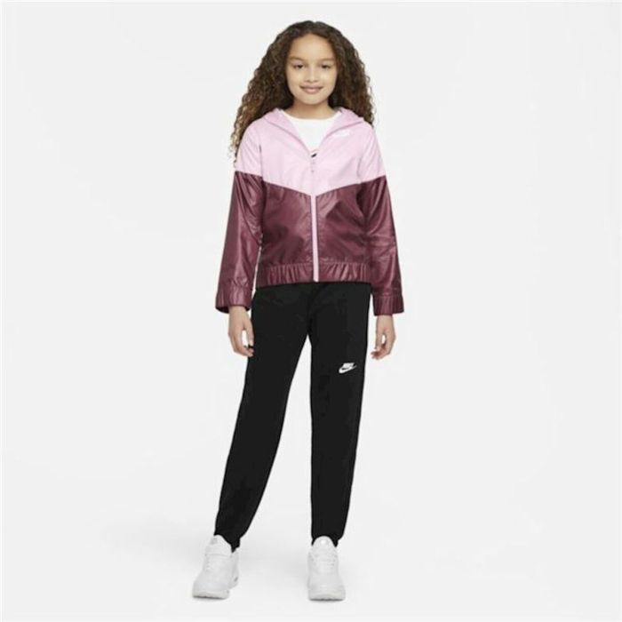 Chaqueta Deportiva para Niños Nike Sportswear Windrunner Rosa 1