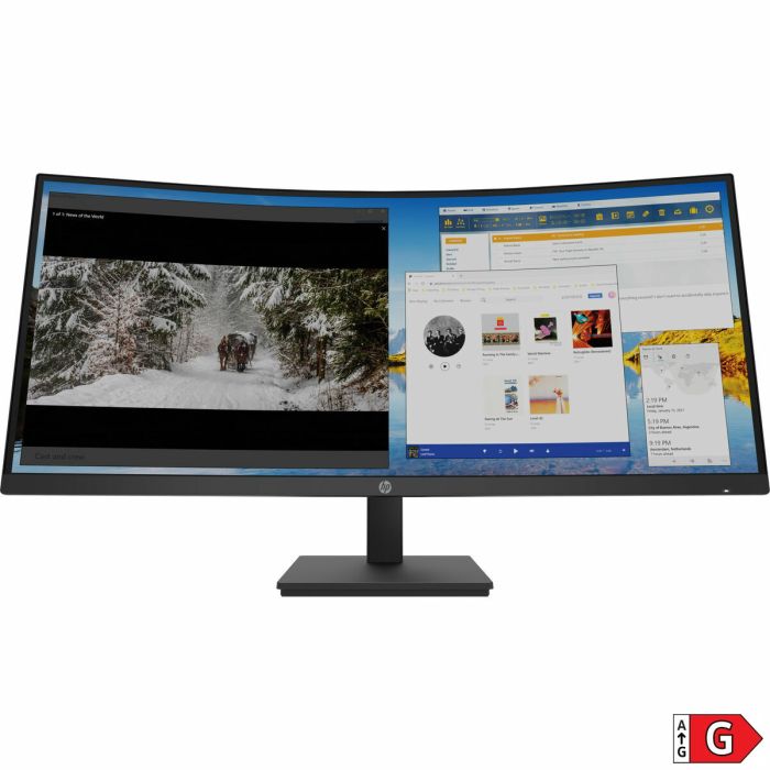 Monitor HP M34d 34" LED VA Flicker free 100 Hz 4