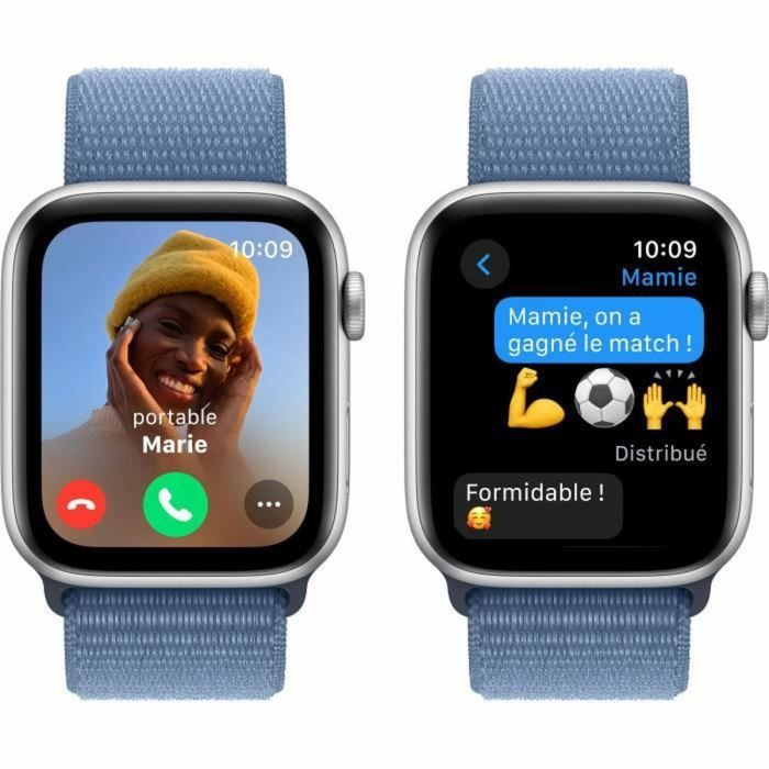 Smartwatch Apple SE Azul Plateado 44 mm 4