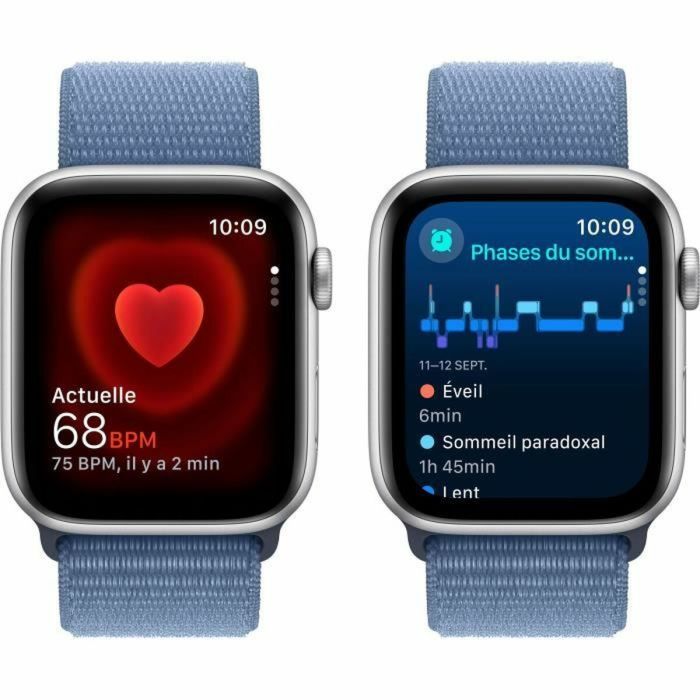 Smartwatch Apple SE Azul Plateado 44 mm 3