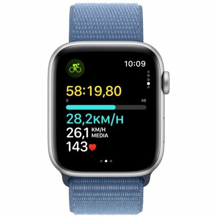 Smartwatch Apple Watch SE GPS 40mm 44 mm Azul Plateado 4