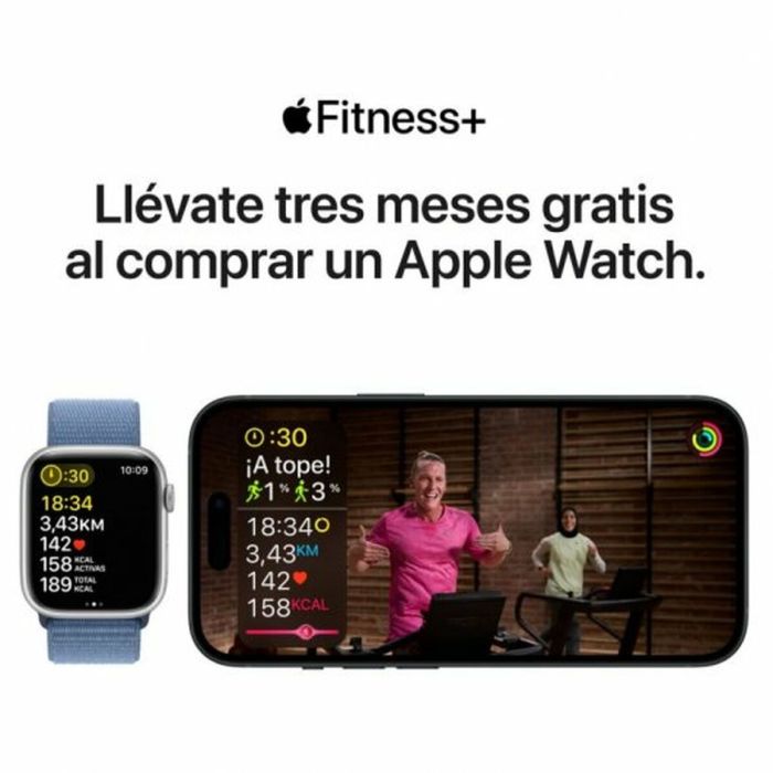 Smartwatch Apple Watch SE GPS 40mm 44 mm Azul Plateado 1