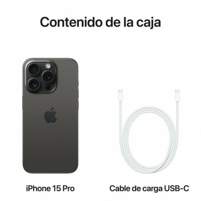 Smartphone Apple iPhone 15 Pro 6,1" 128 GB Negro 1