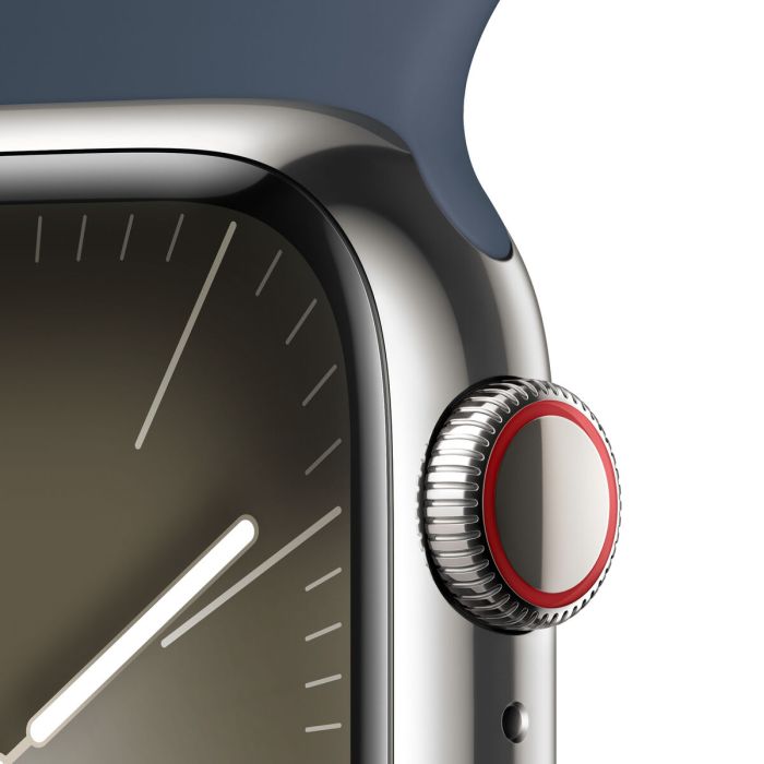 Smartwatch Apple Watch Series 9 1,9" Azul Plateado 41 mm 1