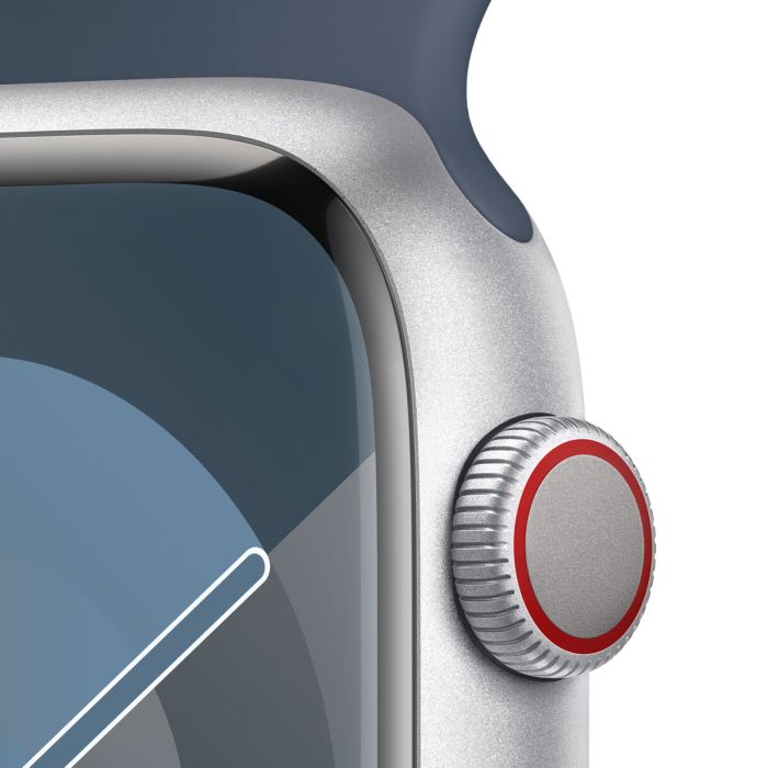 Smartwatch Apple Watch Series 9 1,9" Azul Plateado 45 mm 1