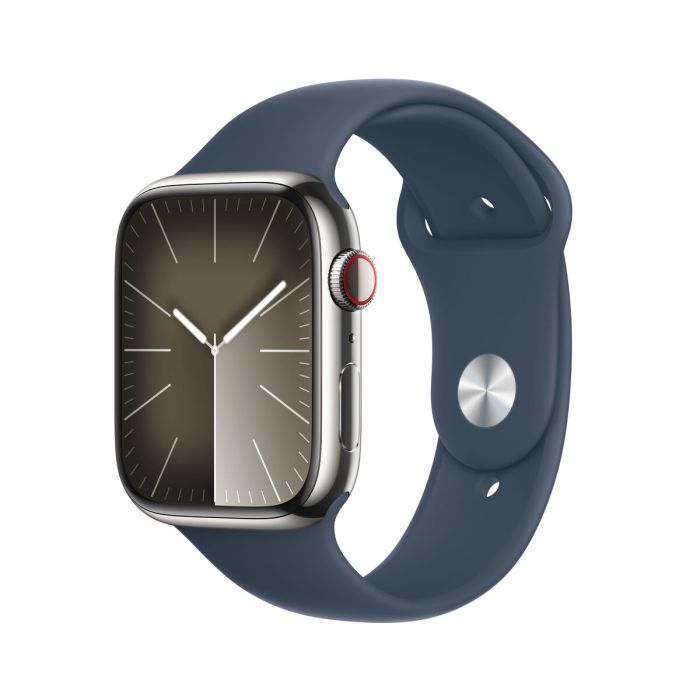 Smartwatch Apple S9 1,9" Azul Plateado Ø 45 mm 2