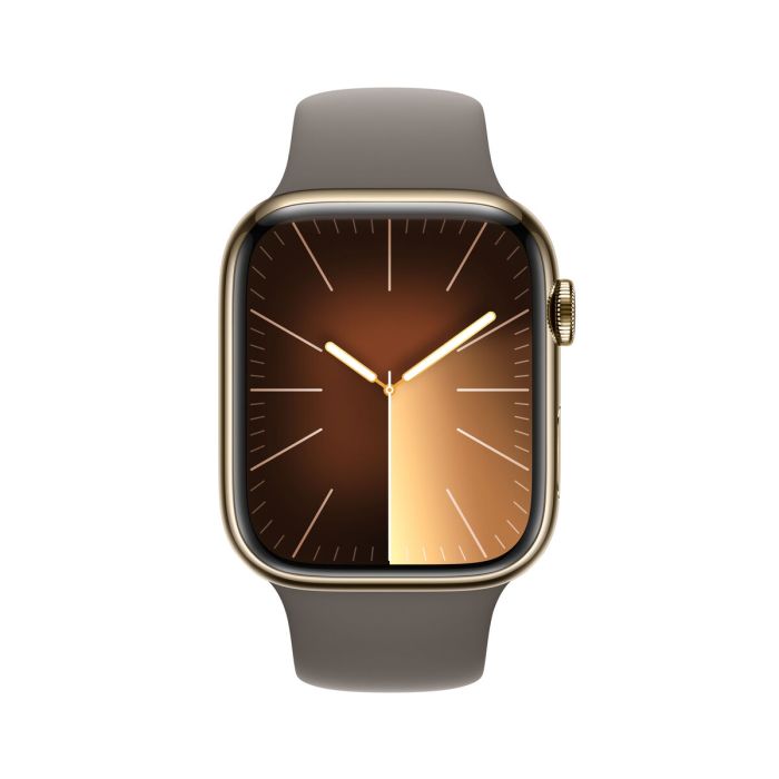 Smartwatch Apple Watch Series 9 Marrón Dorado 45 mm 1