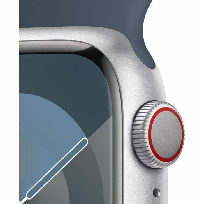 Smartwatch Apple Series 9 Azul Plateado 41 mm 4