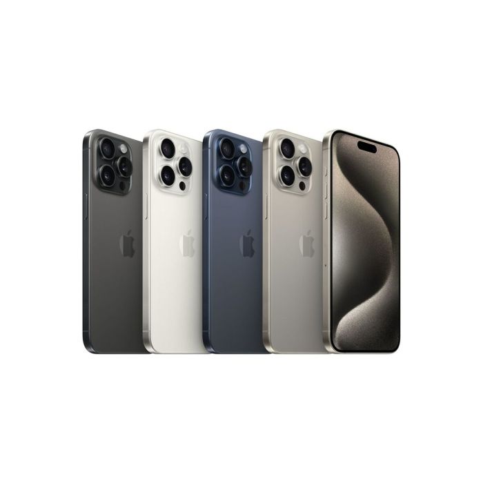 Smartphone Apple iPhone 15 Pro Max 6,7" A17 PRO 256 GB Gris Titanio 2 Smartphone Apple iPhone 15 Pro Max 6,7" A17 PRO 256 GB Gris Titanio 2