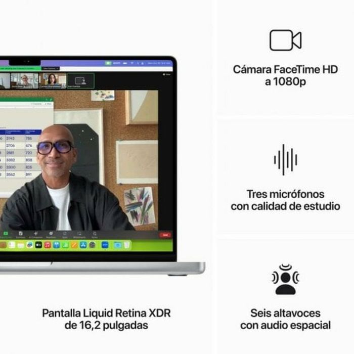 Notebook Apple MRW73Y/A 16" M3 Max 1 TB SSD 5
