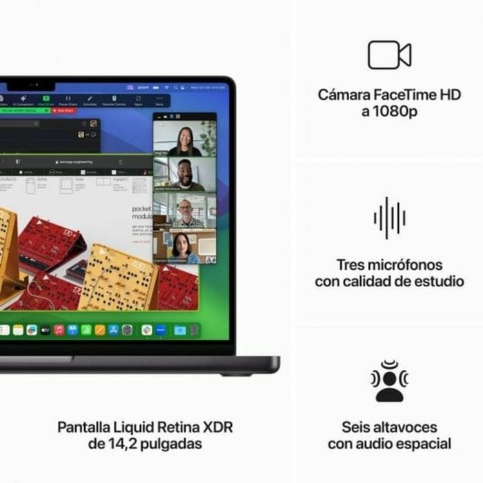 Notebook Apple Macbook Pro M3 Pro 11 14" 512 GB SSD 5