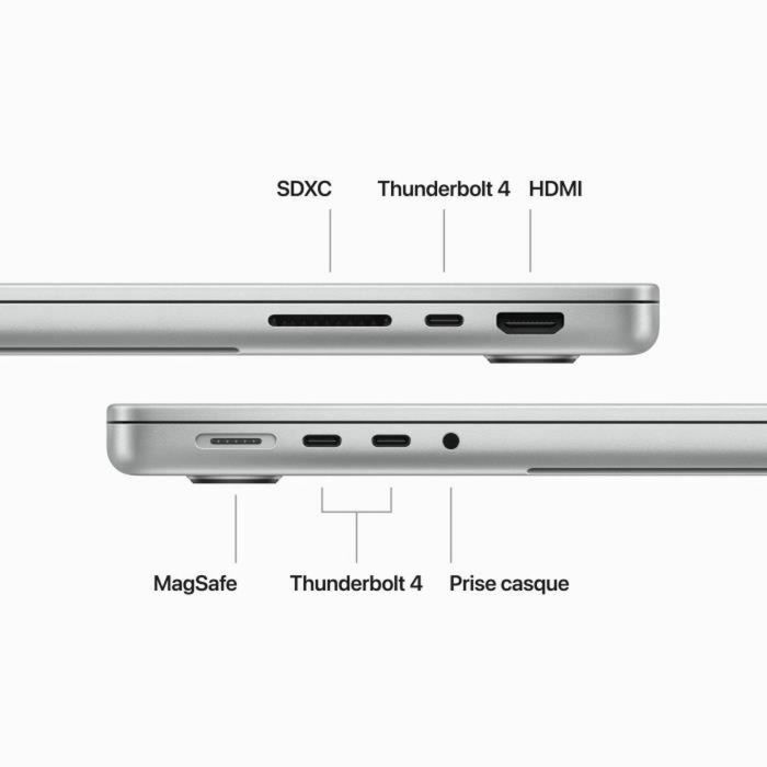 Notebook Apple MacBook Pro 2023 Azerty Francés M3 Max 1 TB SSD 1
