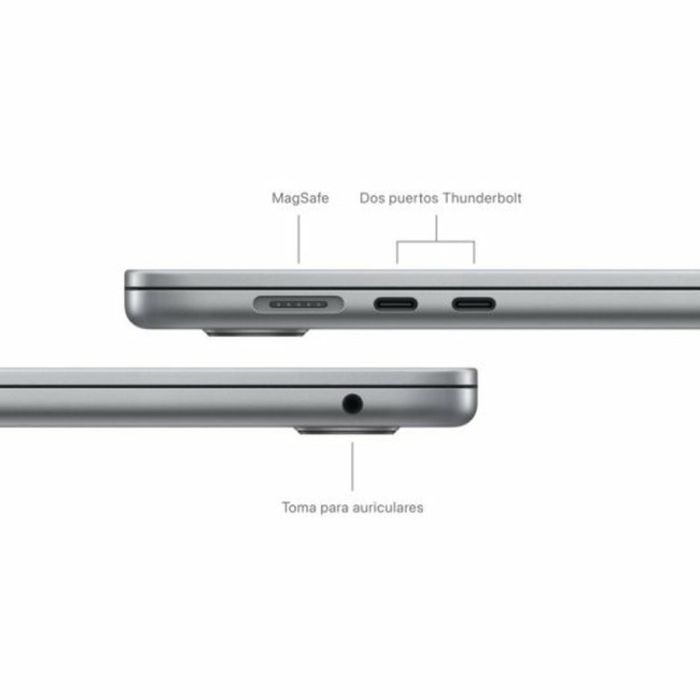 Laptop Apple MacBook Air Apple M3 15,3" 8 GB RAM 256 GB SSD M3 1