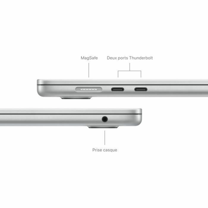 Laptop Apple MacBook Air M3 (2024) 15,3" M3 8 GB RAM 256 GB SSD AZERTY 2