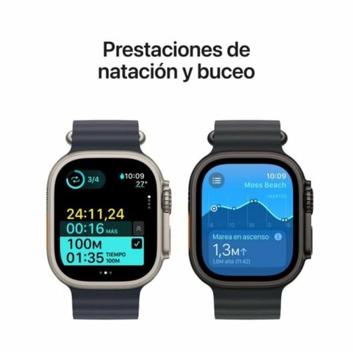 Smartwatch Apple MX4D3TY/A Titanio 49 mm 6