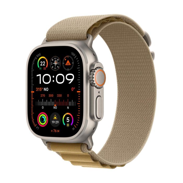 Apple Watch Ultra 2/ GPS/ Cellular/ 49mm/ Caja de Titanio/ Correa Loop Alpine Canela Mediana