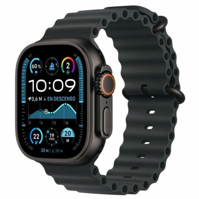 Apple Watch Ultra 2/ GPS/ Cellular/ 49mm/ Caja de Titanio/ Correa Ocean Negra