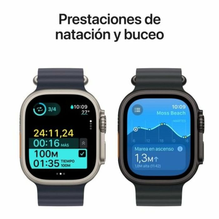 Smartwatch Apple Watch Ultra 2 MX4Q3TY/A Negro Verde 49 mm 5