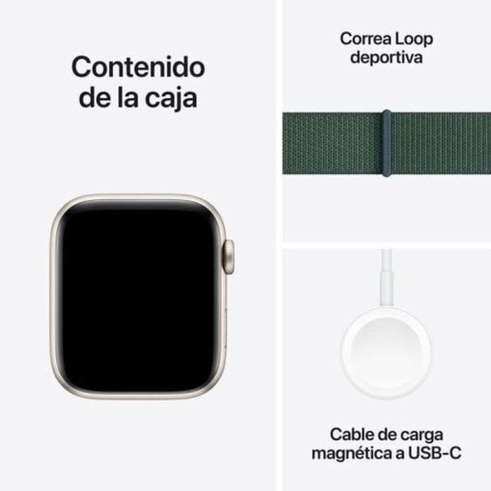 Smartwatch Apple MXEW3QL/A Blanco 44 mm 2