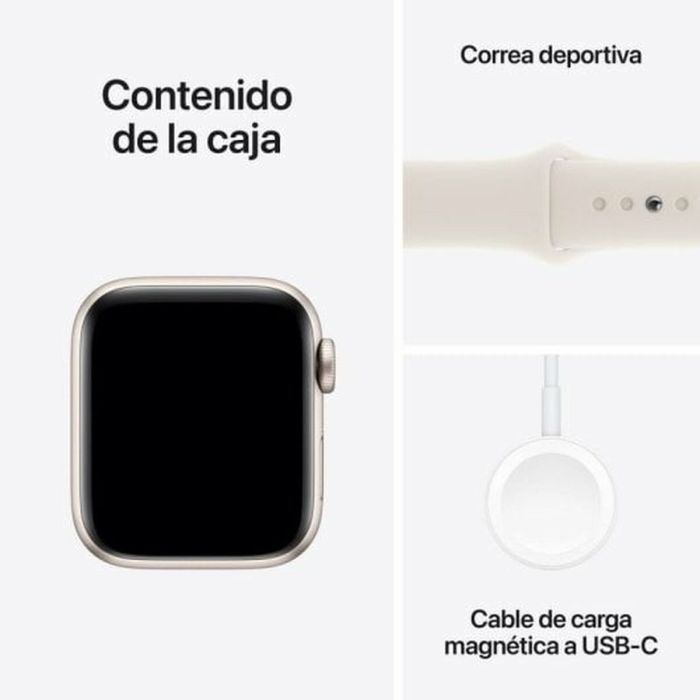 Smartwatch Apple SE GPS + Cellular 40mm Blanco 40 mm 2