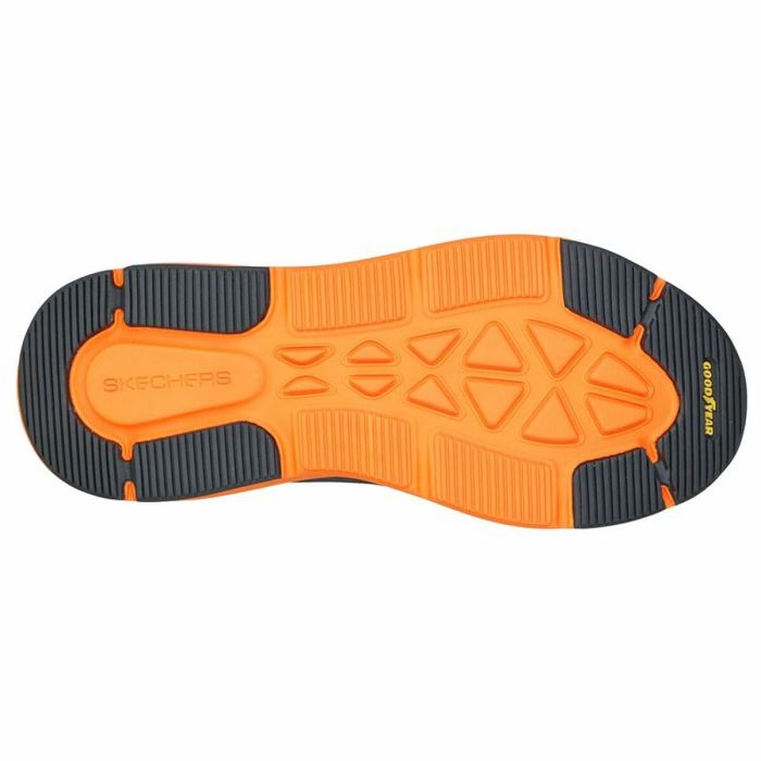 Zapatillas Deportivas Hombre Skechers Max Cushioning Delta Gris Naranja 3