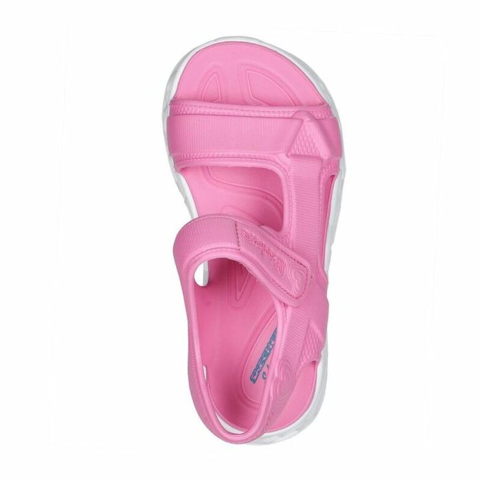 Sandalias Infantiles Skechers Lighted Molded Top Rosa 1