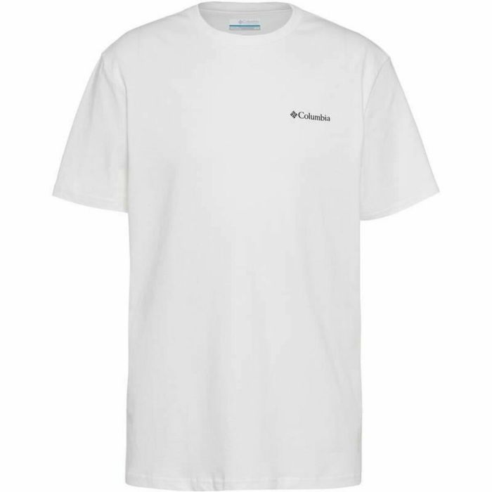 Camiseta de Manga Corta Hombre Columbia Csc Basic Logo™ Blanco 1