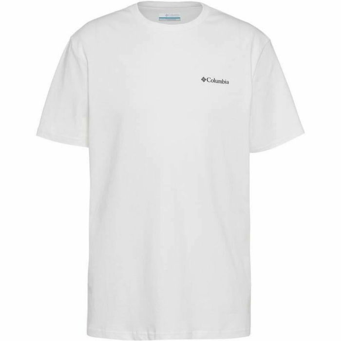 Camiseta de Manga Corta Hombre Columbia Csc Basic Logo™ Blanco