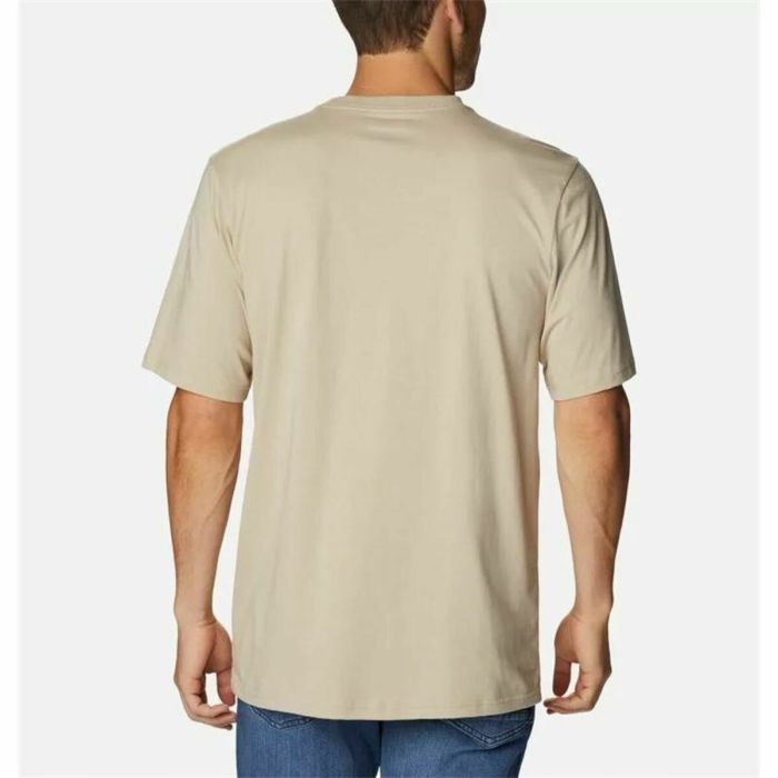 Camiseta de Manga Corta Hombre Columbia Csc Basic Logo™ Marrón claro Montaña 4