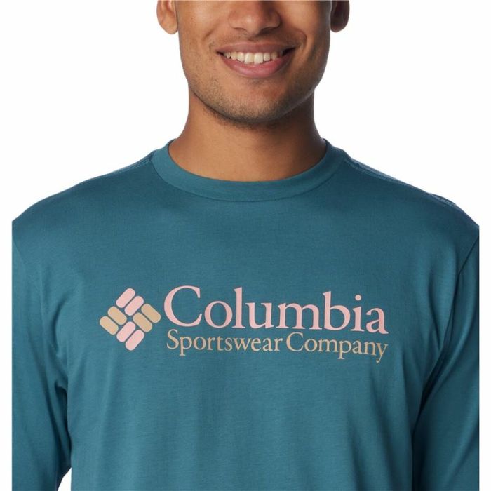 Camiseta de Manga Corta Hombre Columbia CSC Basic Logo™ Azul 1