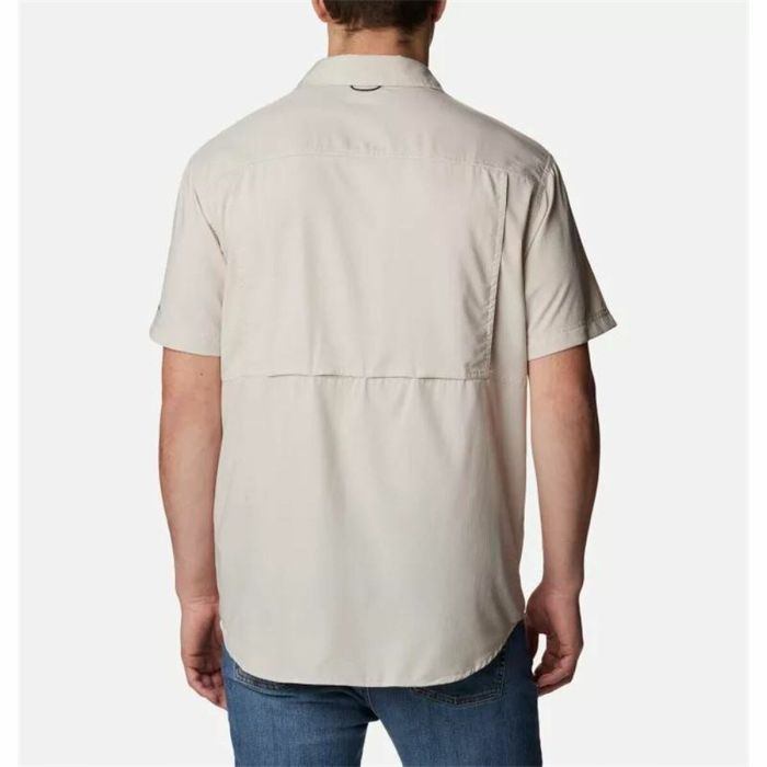 Camiseta de Manga Corta Hombre Columbia Silver Ridge™ Utility Beige 4