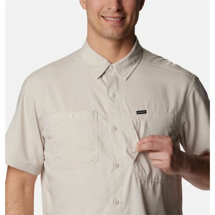 Camiseta de Manga Corta Hombre Columbia Silver Ridge™ Utility Beige 2